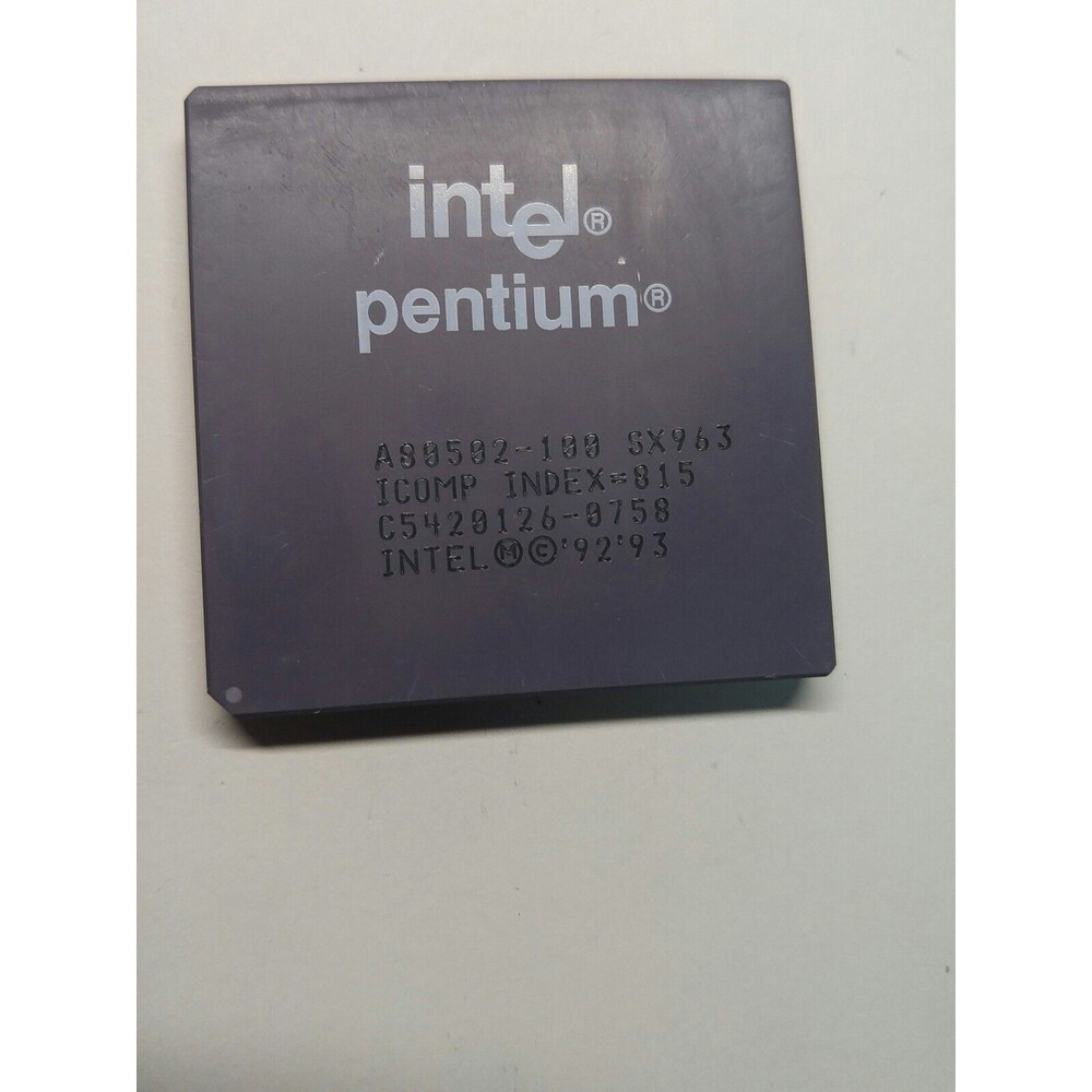 Intel SX963 100 mHz Pentium Processor Socket 7